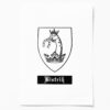 Transylvania Heraldry - Letterpress Card - Image 3