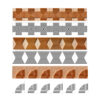 Line Border - Wood type