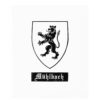 Transylvania Heraldry - Letterpress Card